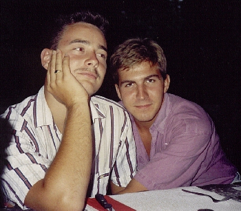 with Armin, 1991